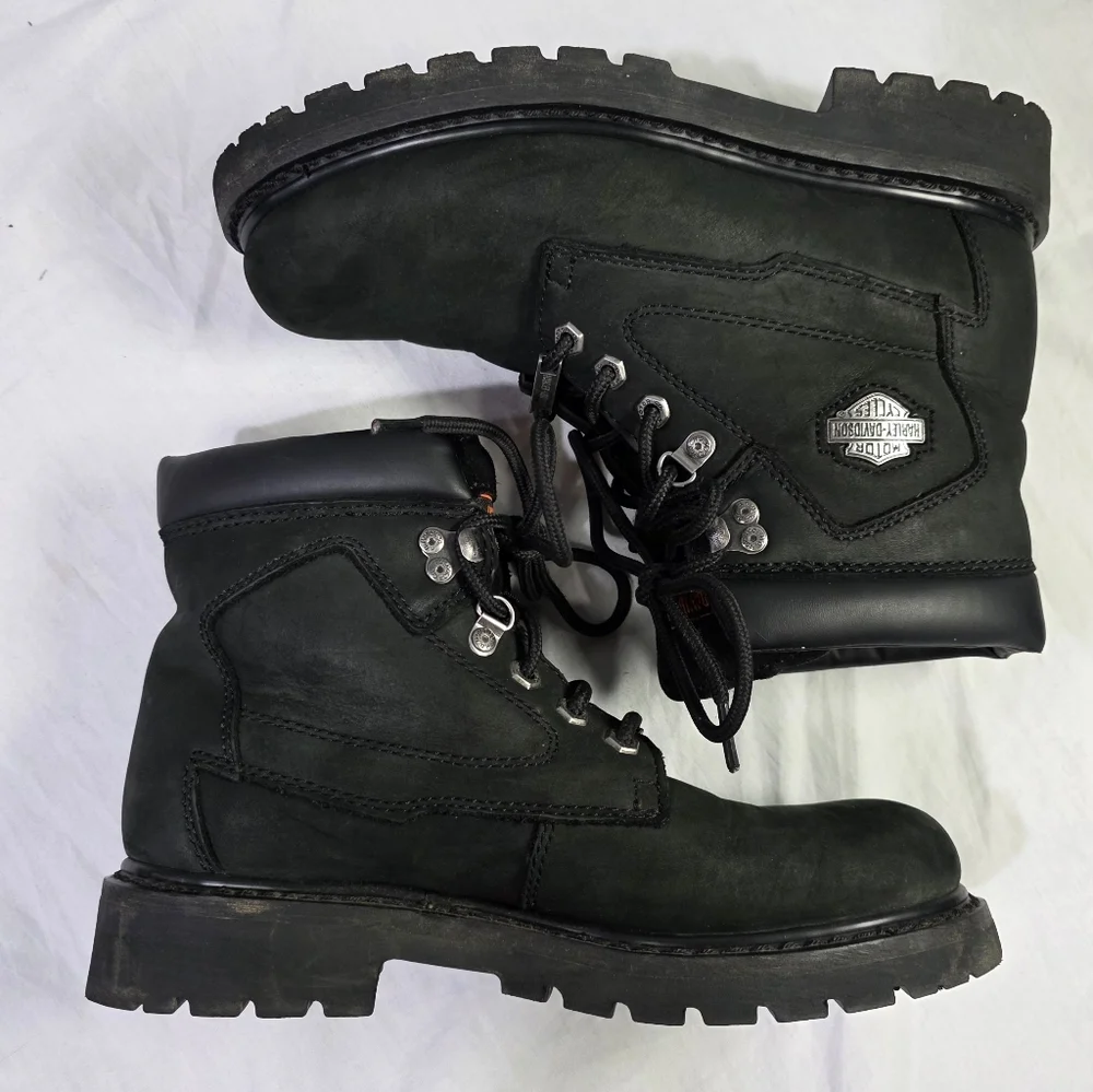 Harley-Davidson: 91005 Black Badlands Motorcycle Boot. 8M